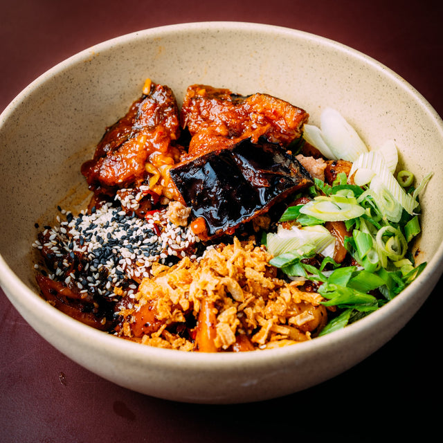 SomeDimSum Homemade Chinese Noodles Dan Dan Aubergine