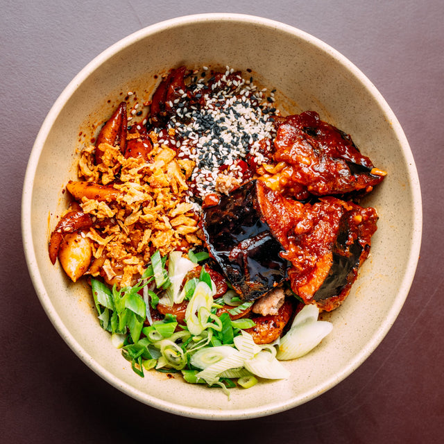 SomeDimSum Homemade Chinese Noodles Dan Dan Aubergine