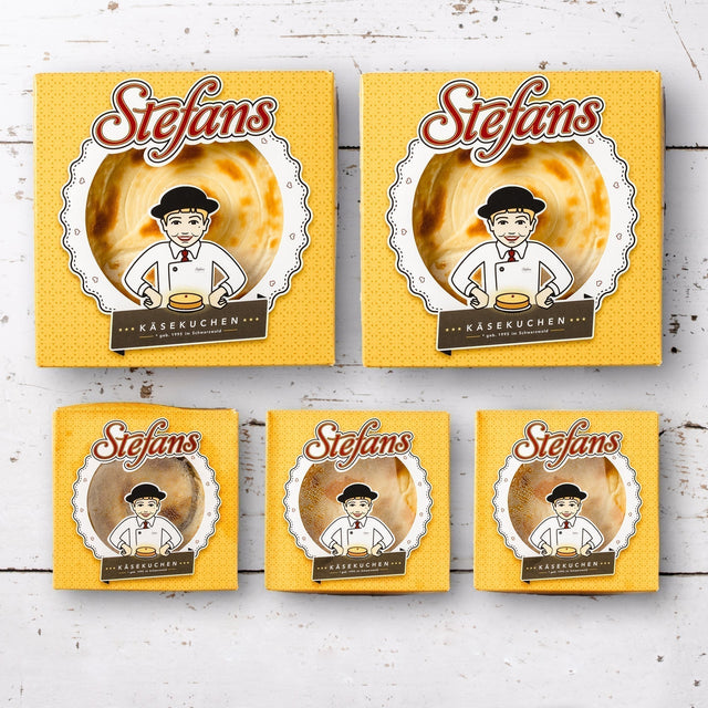 Stefans Käsekuchen Stefans Käsekuchen Probierbox 5 Sorten