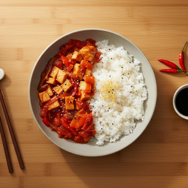 Voila Chef  Süß-Sauer Tofu