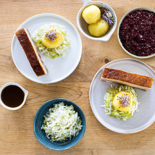 Gasthaus Ähndl Krustenbraten vom Wammerl Klassisch