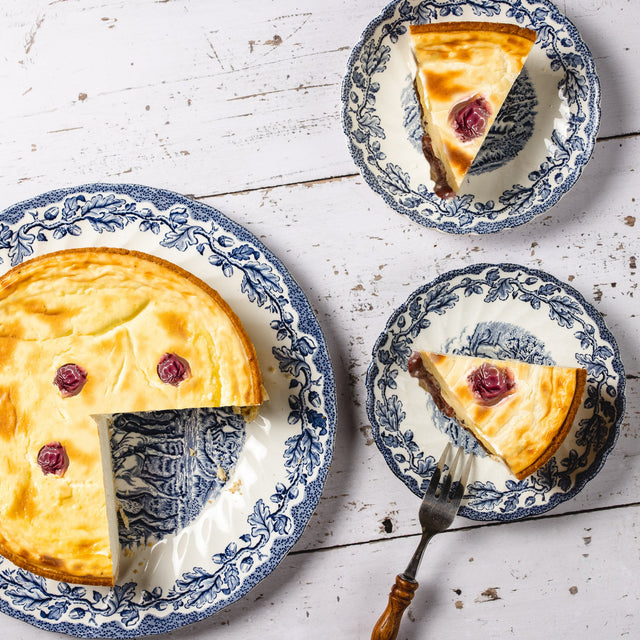 Stefans Käsekuchen Stefans Käsekuchen Klassik + Kirsche
