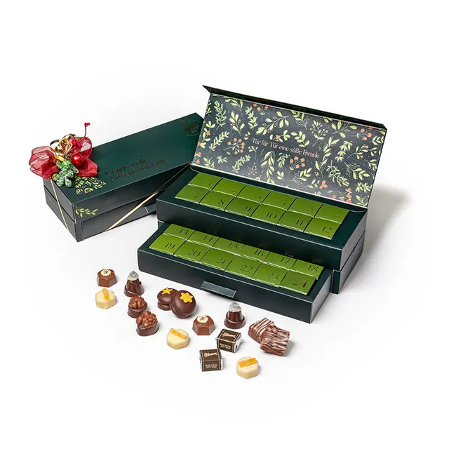 Konditorei Zauner  Adventskalender „Grüner Wintertraum“
