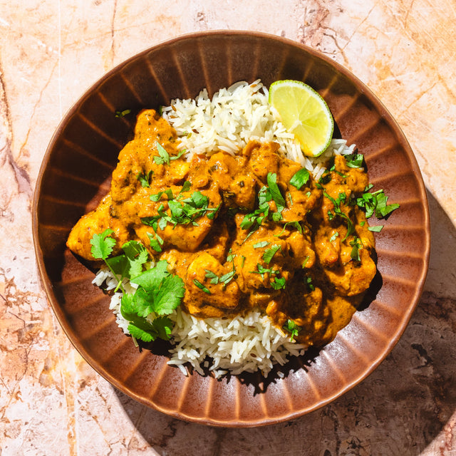 Alex Wahi Butter Chicken mit Reis  