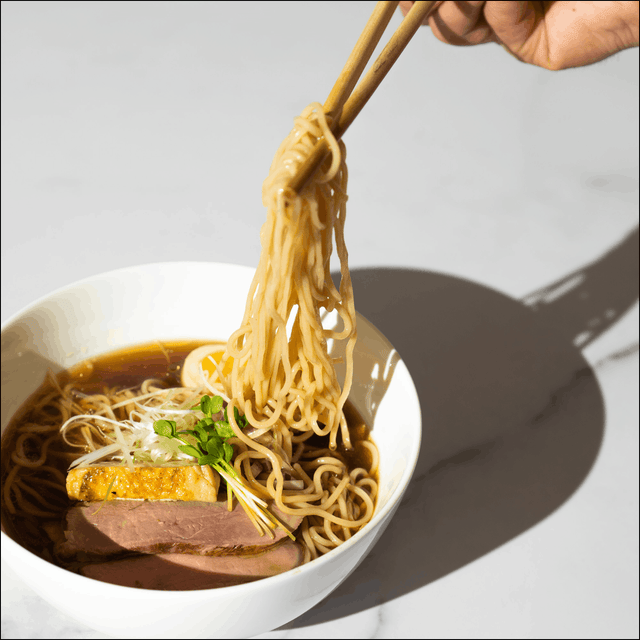 Food Technique Berlin Ramen Menü Chicken Shoyu & Mushroom Tantanmen