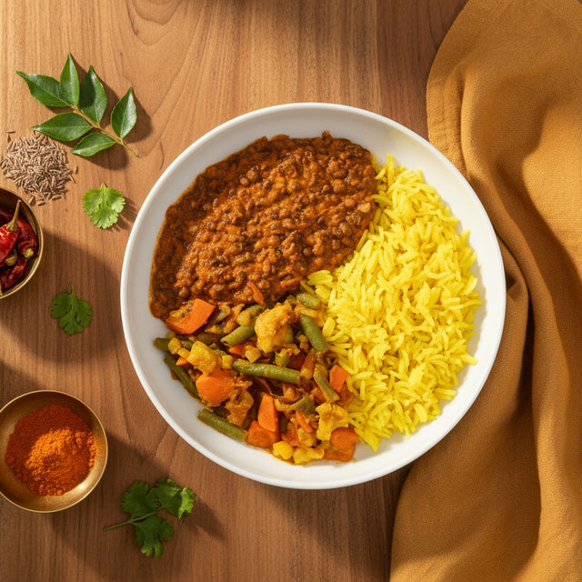 Voila Chef  Indisches Linsen-Curry  