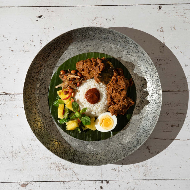 Abang Toto's Malaysian Deli Malaysia Menü Nasi Lemak mit Rind