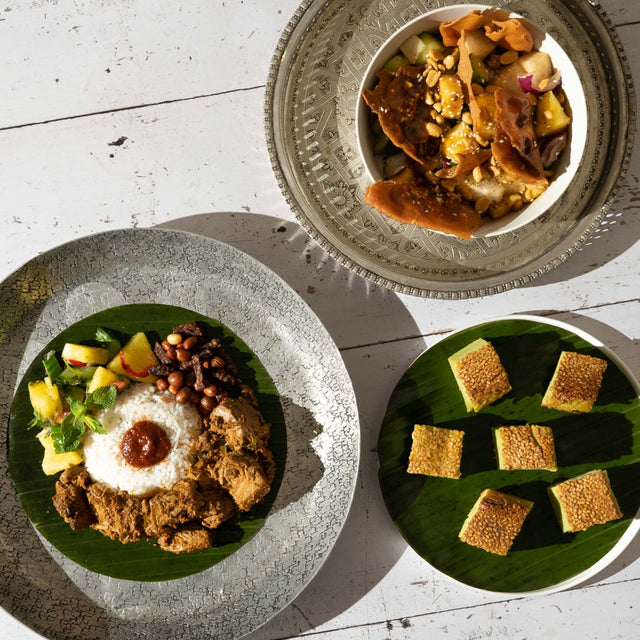 Abang Toto's Malaysian Deli Malaysia Menü Nasi Lemak mit Jackfrucht