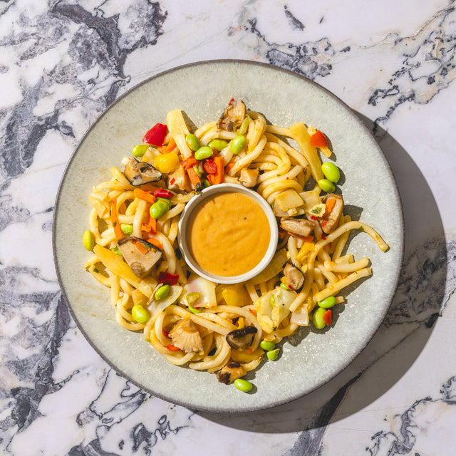 Voila Chef  Cashew Udon-Bowl  Vegan