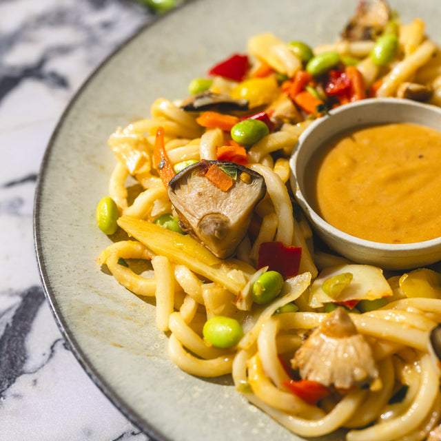 Voila Chef  Cashew Udon-Bowl  Vegan