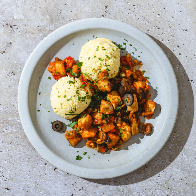 Voila Chef  Hähnchenbrust mit sizilianischer Caponata  