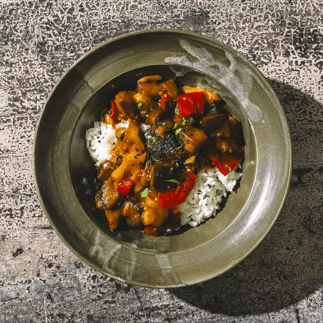 Voila Chef  Süß & Sauer Aubergine Vegan