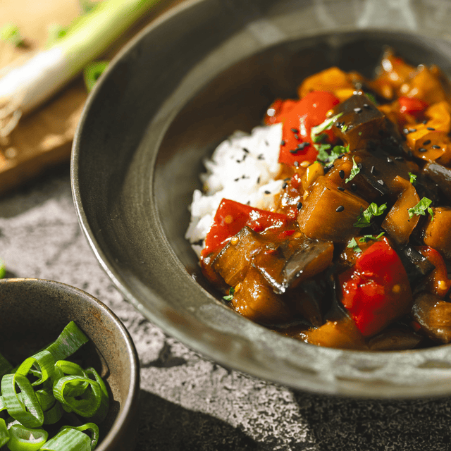 Voila Chef  Süß & Sauer Aubergine Vegan