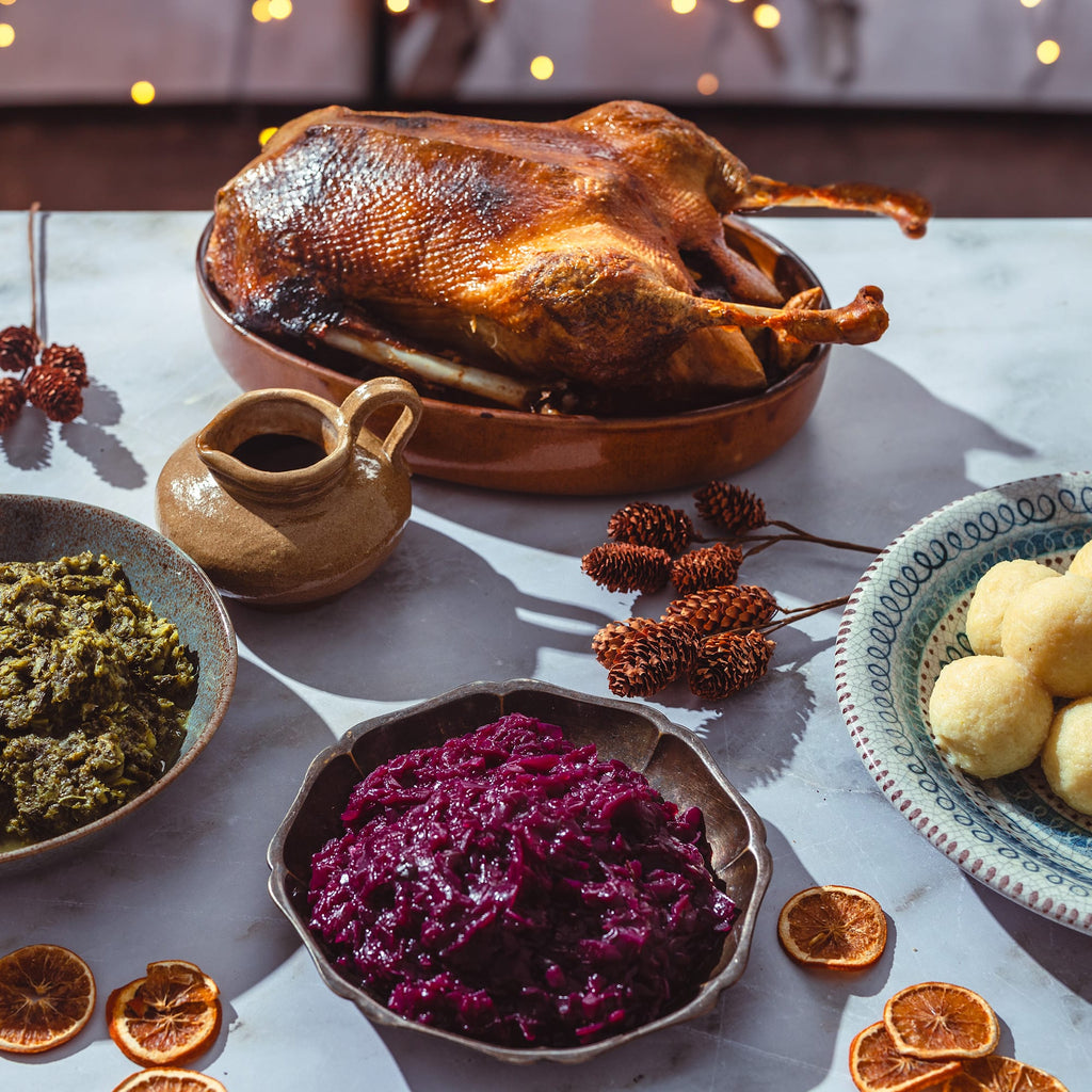 Weihnachtsgans tranchieren Anleitung