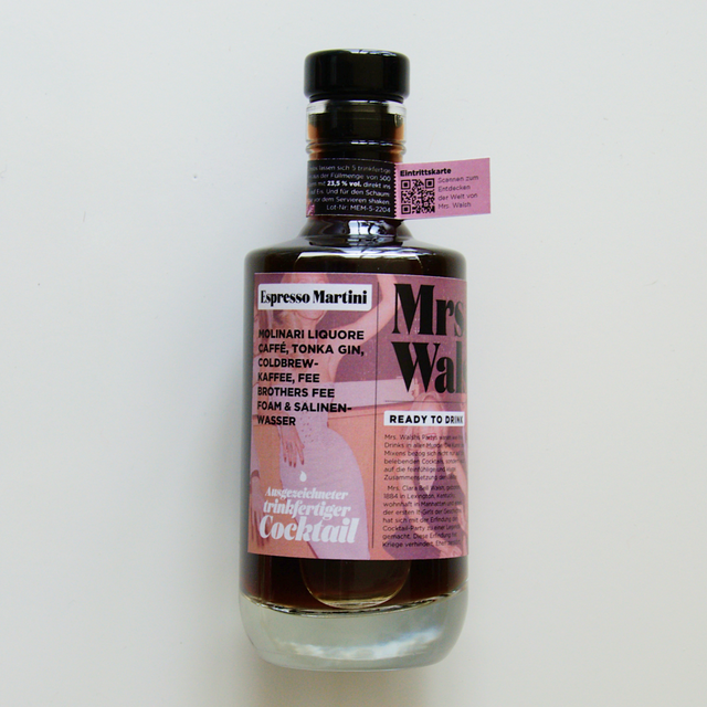 Mrs. Walsh Espresso Martini - 200ml Klassisch