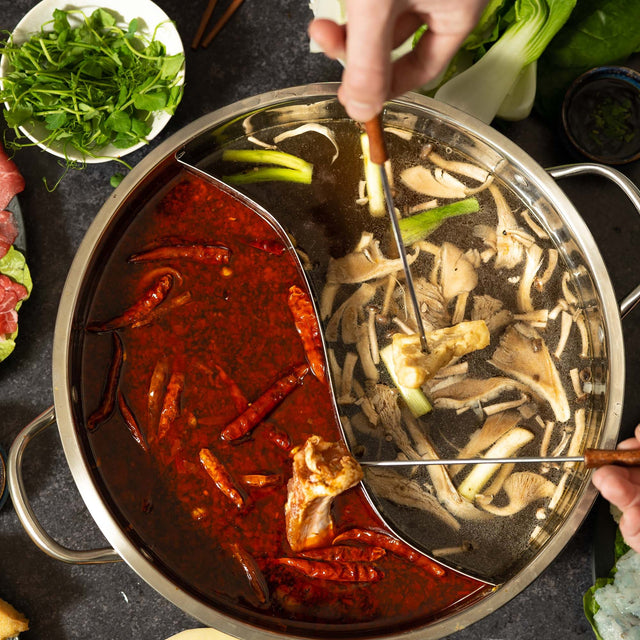 Ting Song Hot Pot (chinesischer Fondue Topf) Klassisch