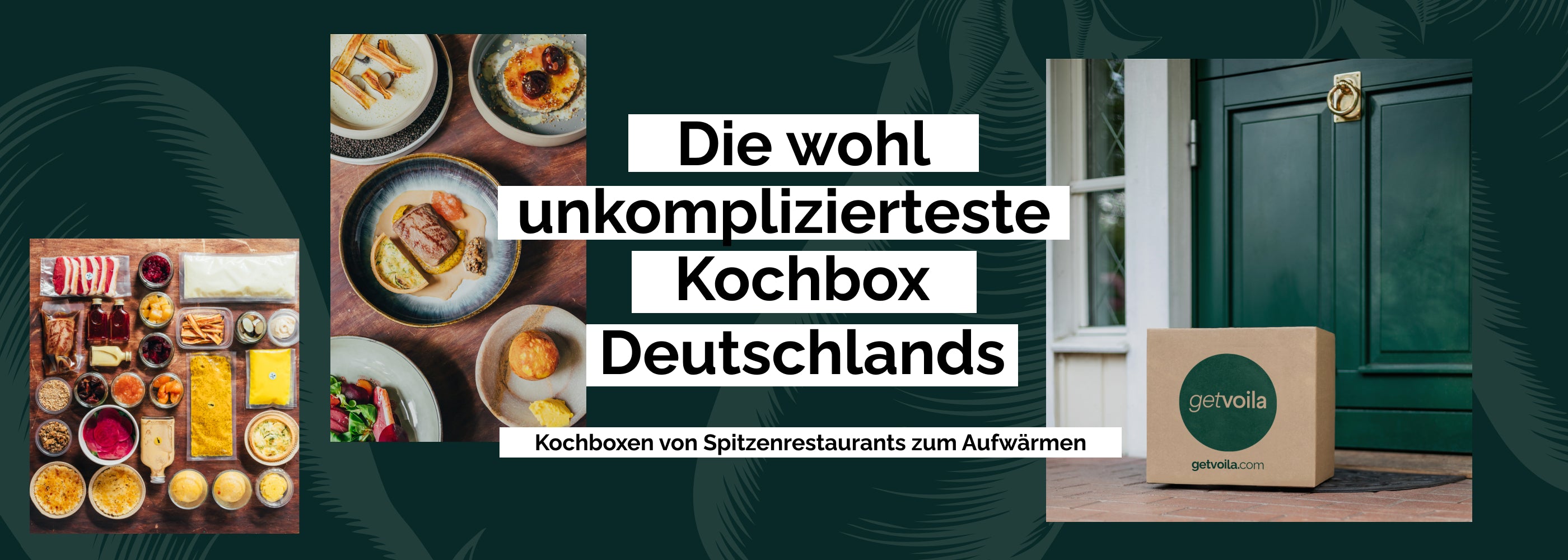 getvoila Festtagsbox Kochbox Weihnachtsmenü